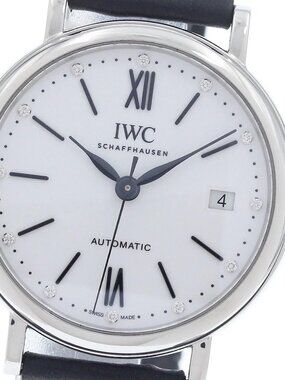 IWC SCHAFFHAUSEN Portofino IW458610 Date white Dial Automatic Boy's Watch_951871